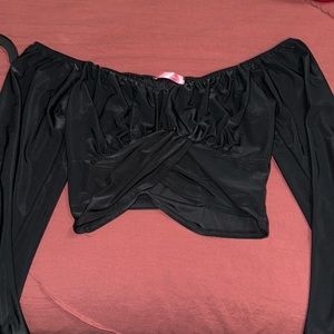 Long Sleeve Off Shoulder